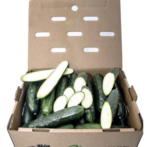 Caja de pepino corto Bio